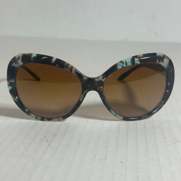 Tiffany & Co TF4122 Tortoise Turquoise Oversized Oval Sunglasses quiet luxury - Picture 1 of 16